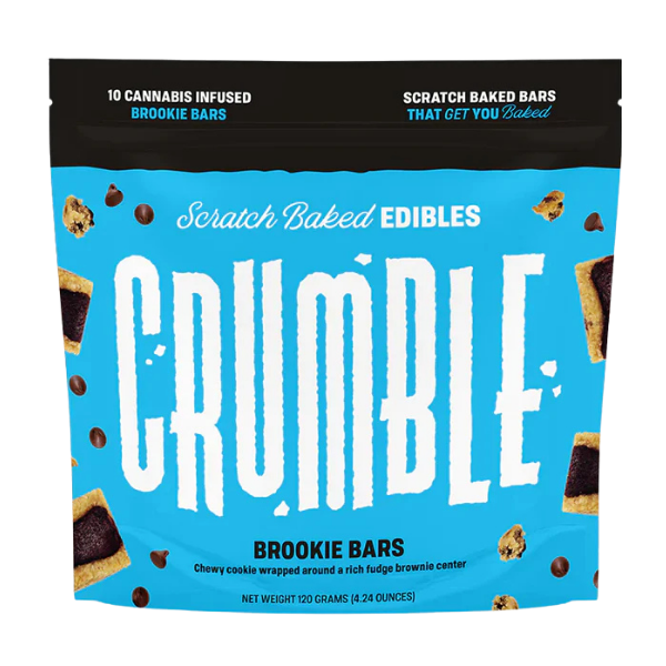 Crumble Edibles 10pk / 10mg D9 / Brookie Bars